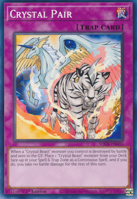 Crystal Pair [SDCB-EN035] Common Yu-Gi-Oh!