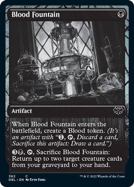 Blood Fountain [Innistrad: Double Feature] Magic: The Gathering