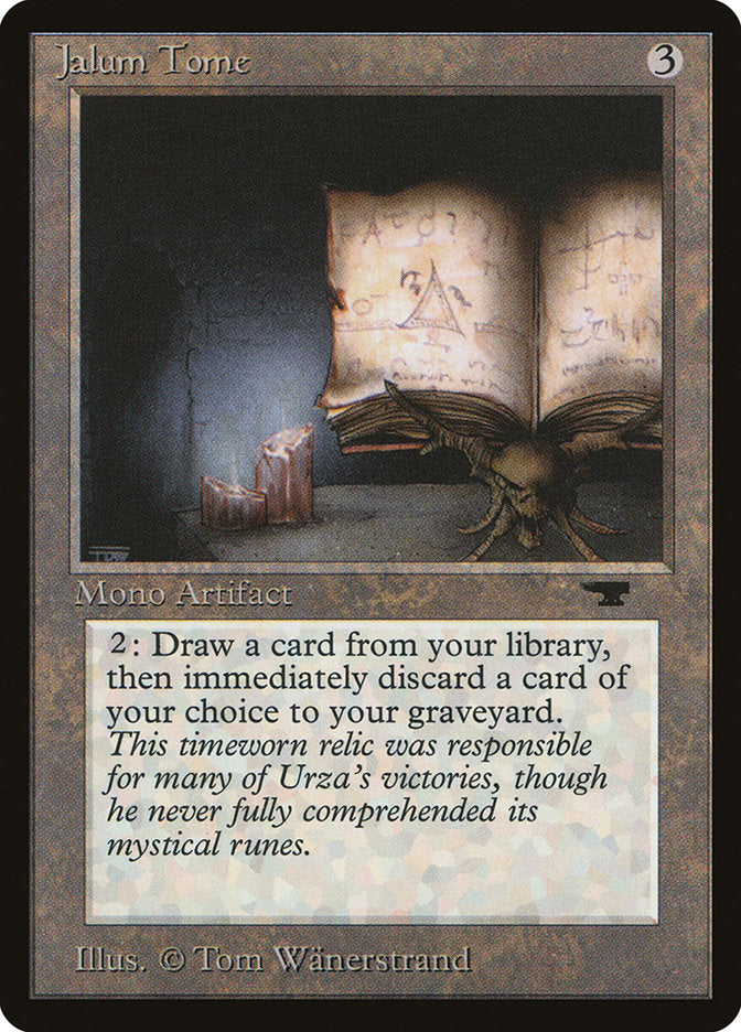 Jalum Tome [Antiquities] Magic: The Gathering