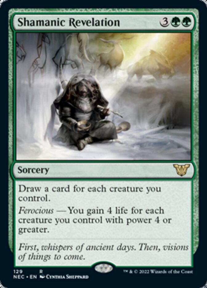Shamanic Revelation [Kamigawa: Neon Dynasty Commander] Magic: The Gathering