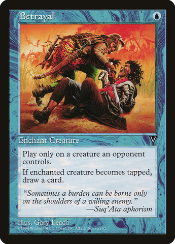 Betrayal [Visions] Magic: The Gathering