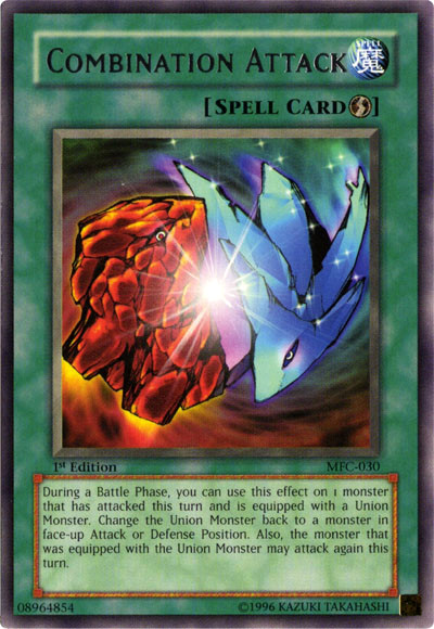 Combination Attack [MFC-030] Rare Yu-Gi-Oh!