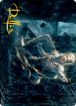 Dennick, Pious Apparition Art Card (Gold-Stamped Signature) [Innistrad: Midnight Hunt Art Series] Magic: The Gathering