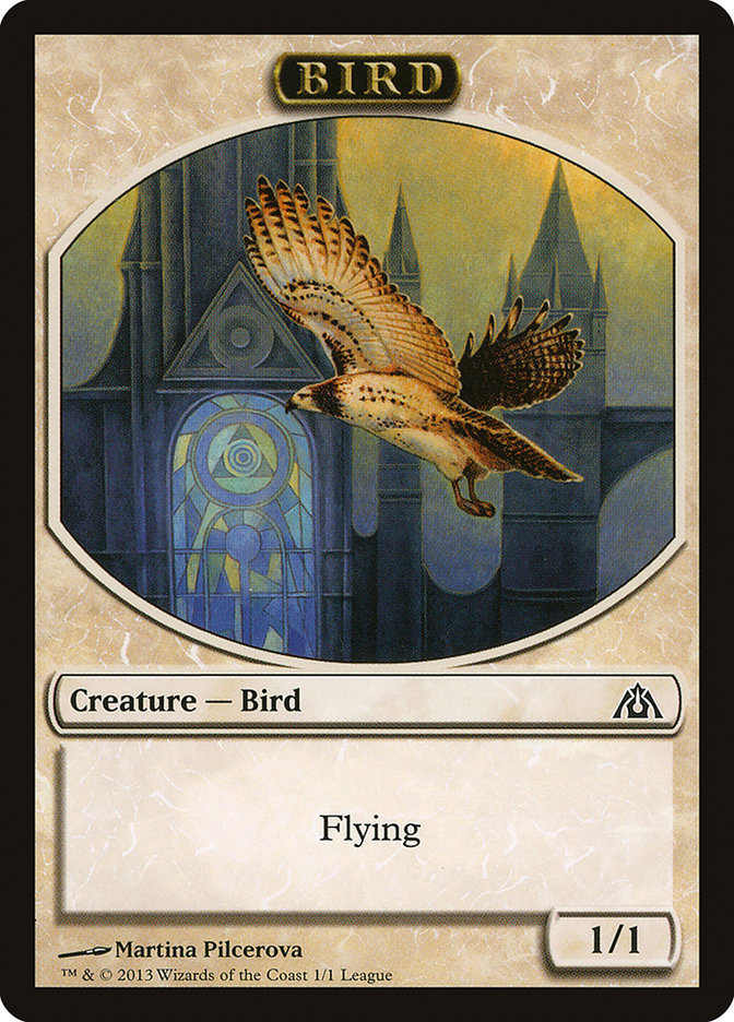 Bird Token [League Tokens 2013] Magic: The Gathering