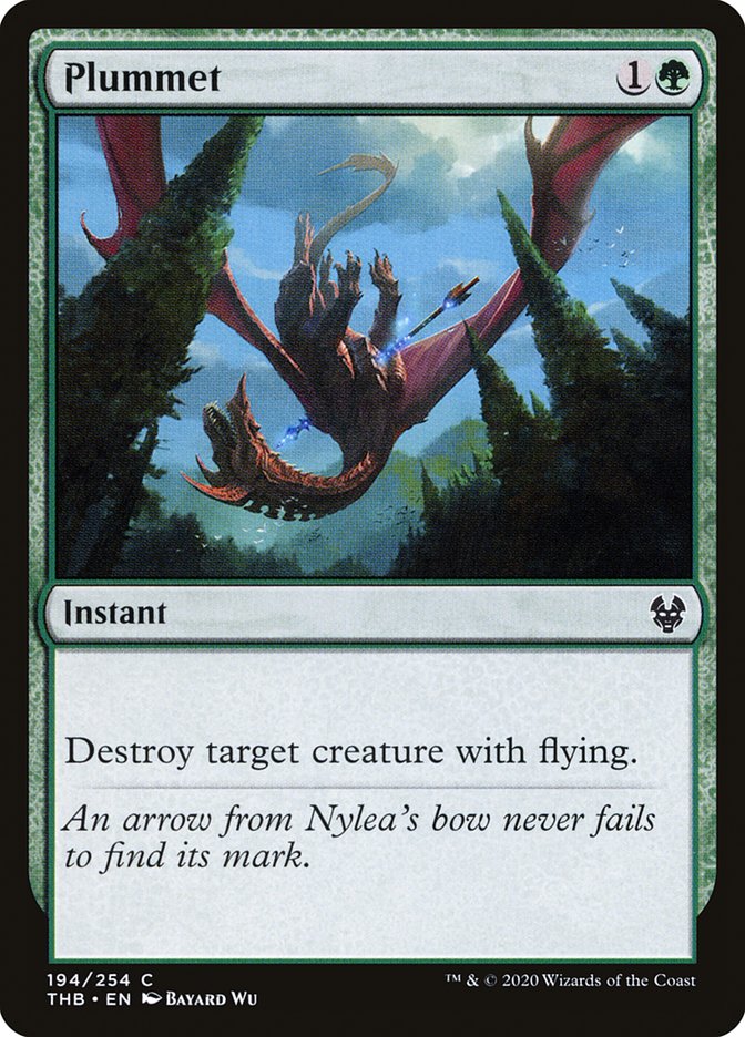 Plummet [Theros Beyond Death] Magic: The Gathering
