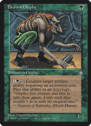 Brown Ouphe [Ice Age] Magic: The Gathering