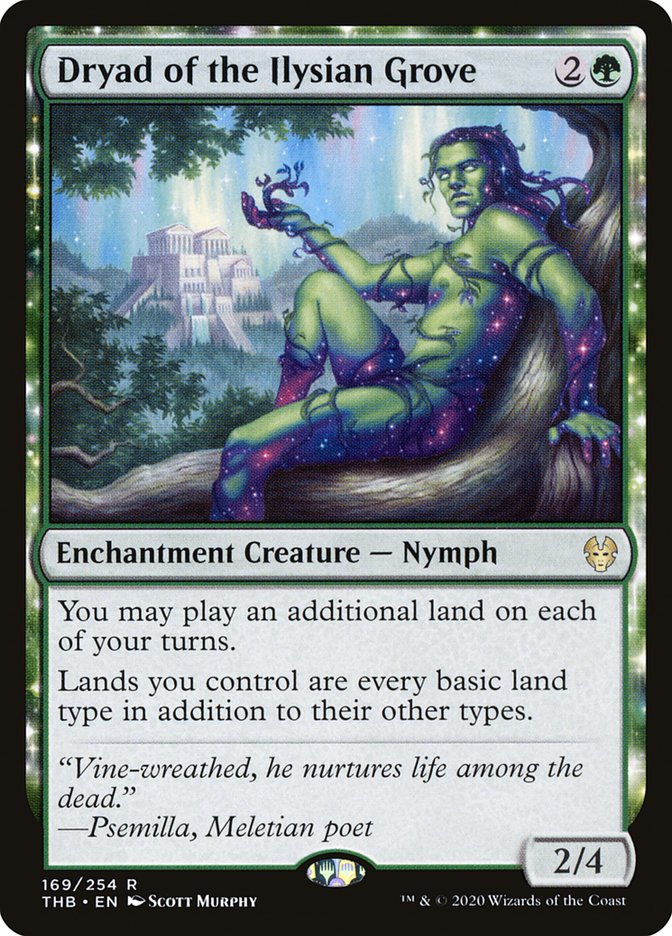 Dryad of the Ilysian Grove [Theros Beyond Death] Magic: The Gathering