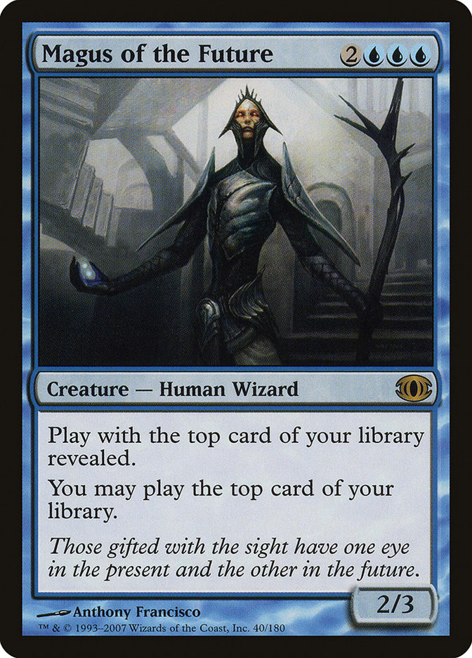 Magus of the Future [Future Sight] Magic: The Gathering
