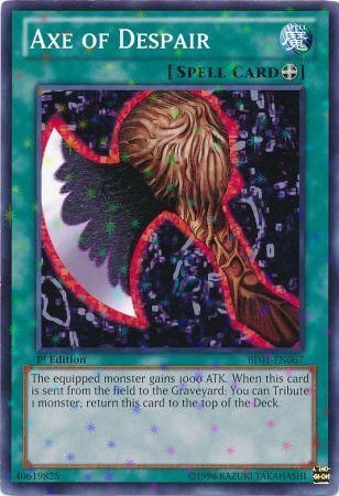 Axe of Despair [BP01-EN067] Starfoil Rare Yu-Gi-Oh!