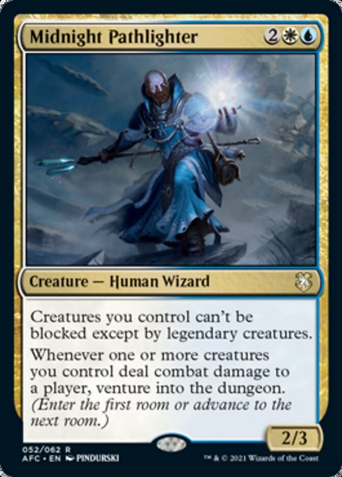 Midnight Pathlighter [Dungeons & Dragons: Adventures in the Forgotten Realms Commander] Magic: The Gathering