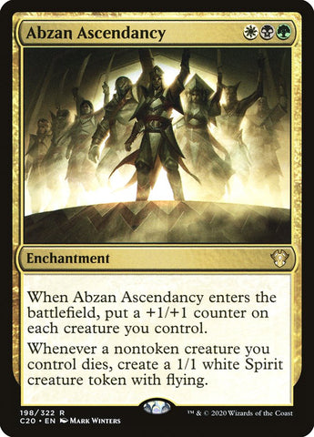 Abzan Ascendancy [Commander 2020] Magic: The Gathering