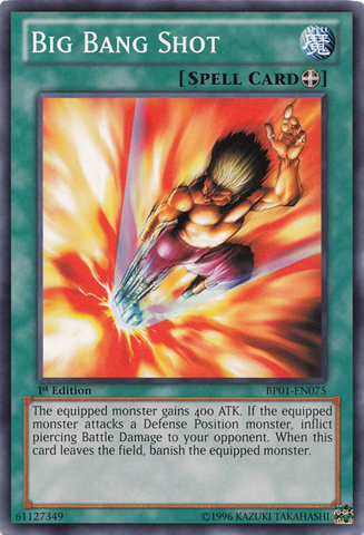 Big Bang Shot [BP01-EN075] Common Yu-Gi-Oh!