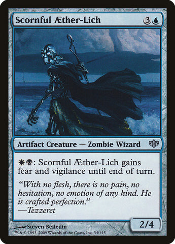 Scornful Aether-Lich [Conflux] Magic: The Gathering