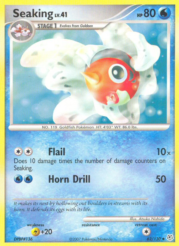 Seaking (62/130) [Diamond & Pearl: Base Set] Pokémon