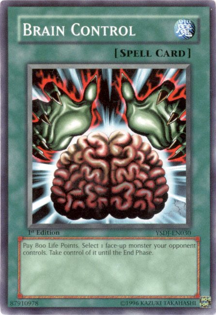 Brain Control [YSDJ-EN030] Common Yu-Gi-Oh!