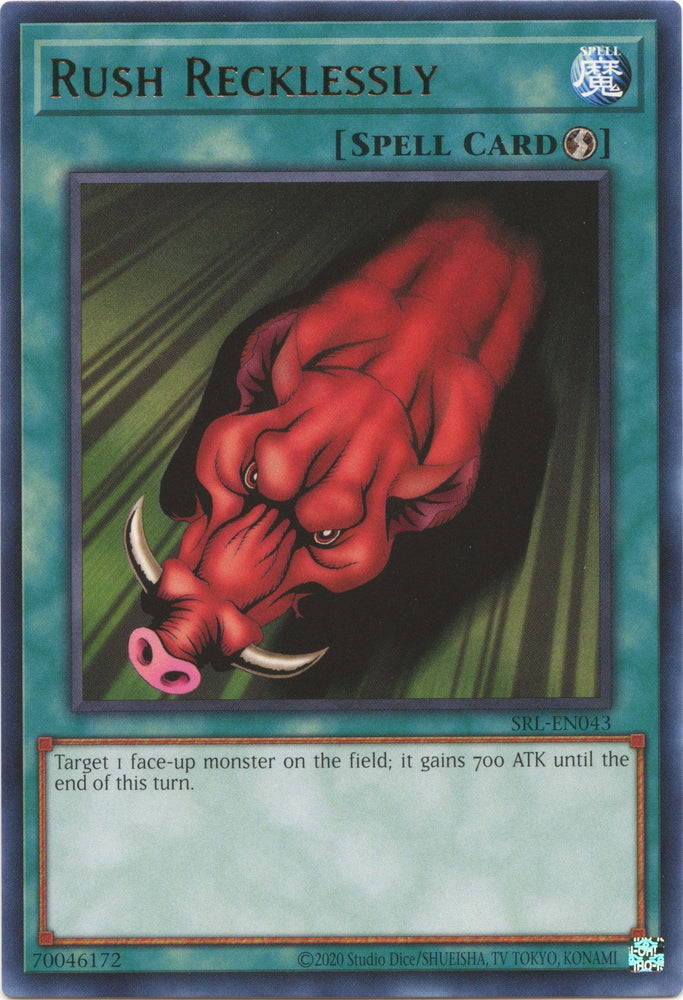 Rush Recklessly (25th Anniversary) [SRL-EN043] Rare Yu-Gi-Oh!