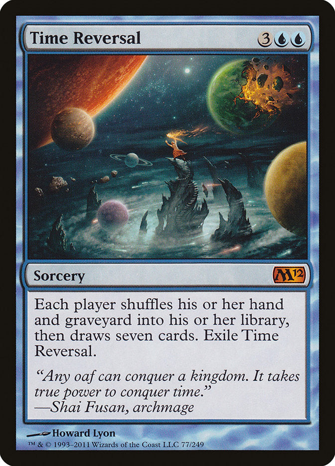 Time Reversal [Magic 2012] Magic: The Gathering