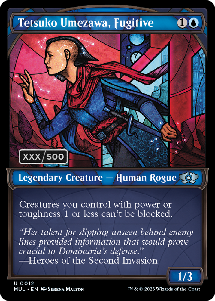 Tetsuko Umezawa, Fugitive (Serialized) [Multiverse Legends] Magic: The Gathering
