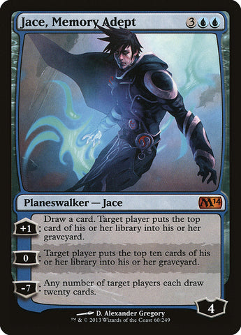 Jace, Memory Adept [Magic 2014] Magic: The Gathering