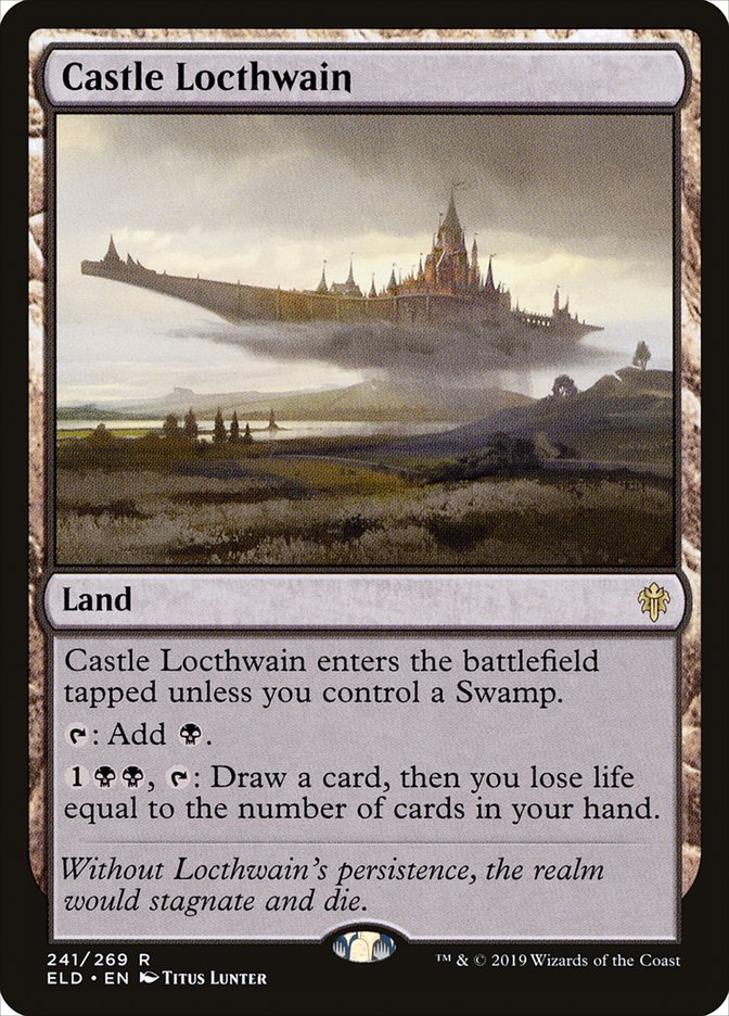 Castle Locthwain [Throne of Eldraine] Magic: The Gathering