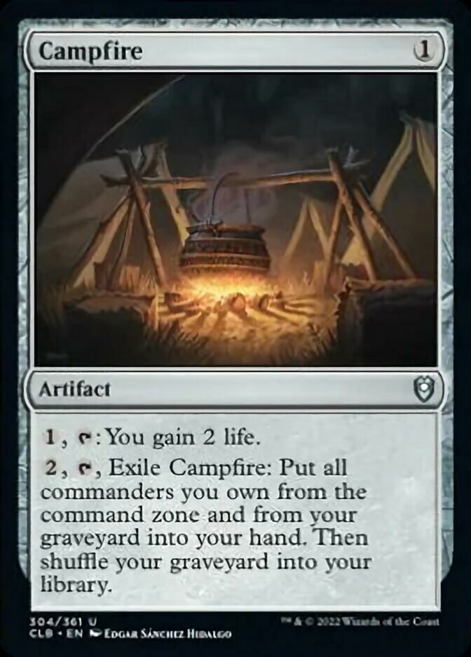 Campfire [Commander Legends: Battle for Baldur's Gate] Magic: The Gathering