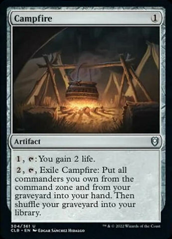 Campfire [Commander Legends: Battle for Baldur's Gate] Magic: The Gathering