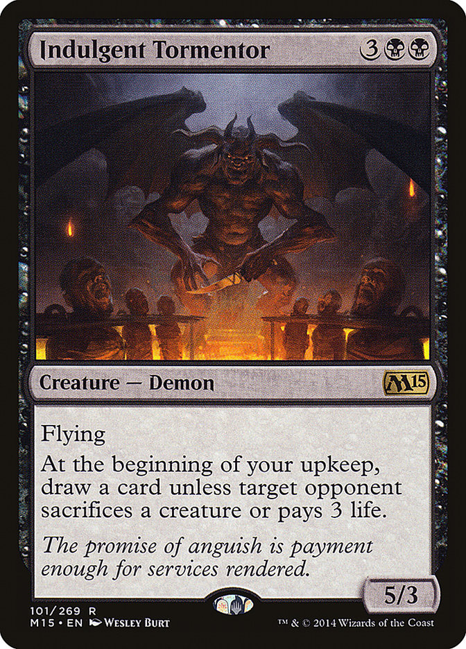 Indulgent Tormentor [Magic 2015] Magic: The Gathering