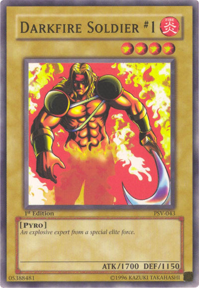 Darkfire Soldier #1 [PSV-043] Common Yu-Gi-Oh!