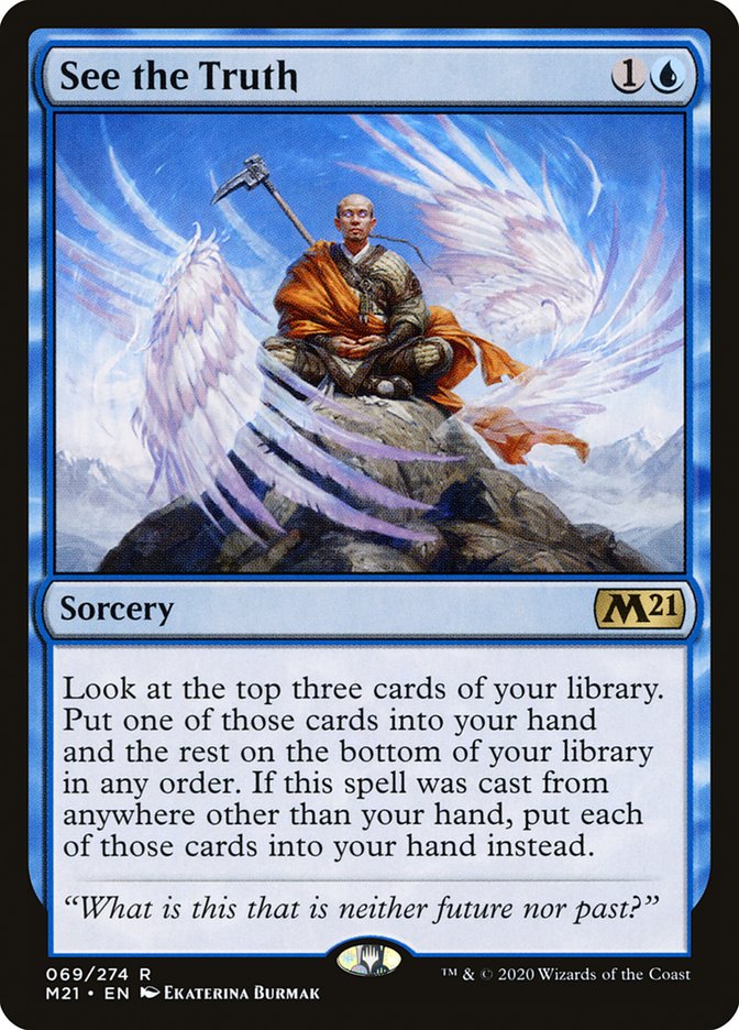 See the Truth [Core Set 2021] Magic: The Gathering