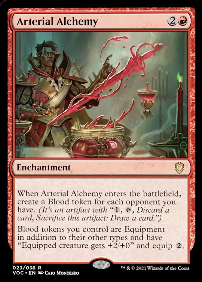 Arterial Alchemy [Innistrad: Crimson Vow Commander] Magic: The Gathering