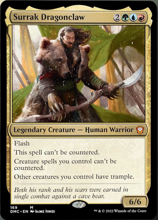 Surrak Dragonclaw [Dominaria United Commander] Magic: The Gathering