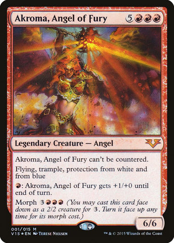 Akroma, Angel of Fury [From the Vault: Angels] Magic: The Gathering