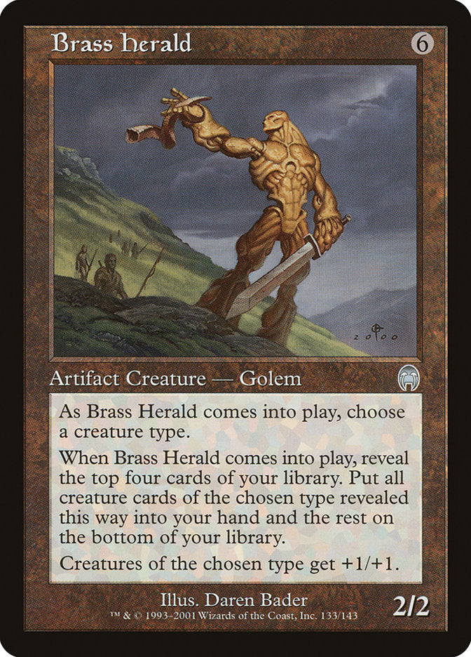 Brass Herald [Apocalypse] Magic: The Gathering