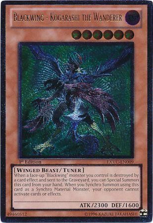 Blackwing - Kogarashi the Wanderer [EXVC-EN009] Ultimate Rare Yu-Gi-Oh!