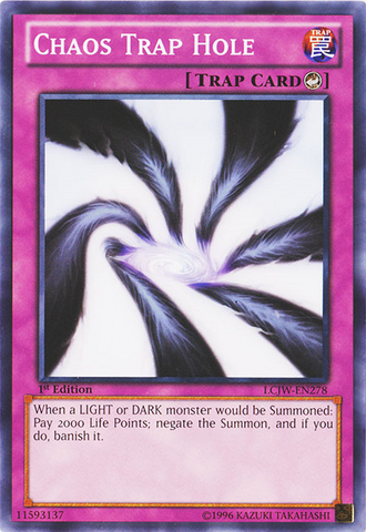 Chaos Trap Hole [LCJW-EN278] Common Yu-Gi-Oh!