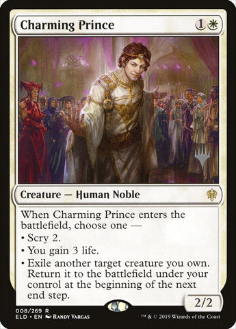Charming Prince (Promo Pack) [Throne of Eldraine Promos] Magic: The Gathering