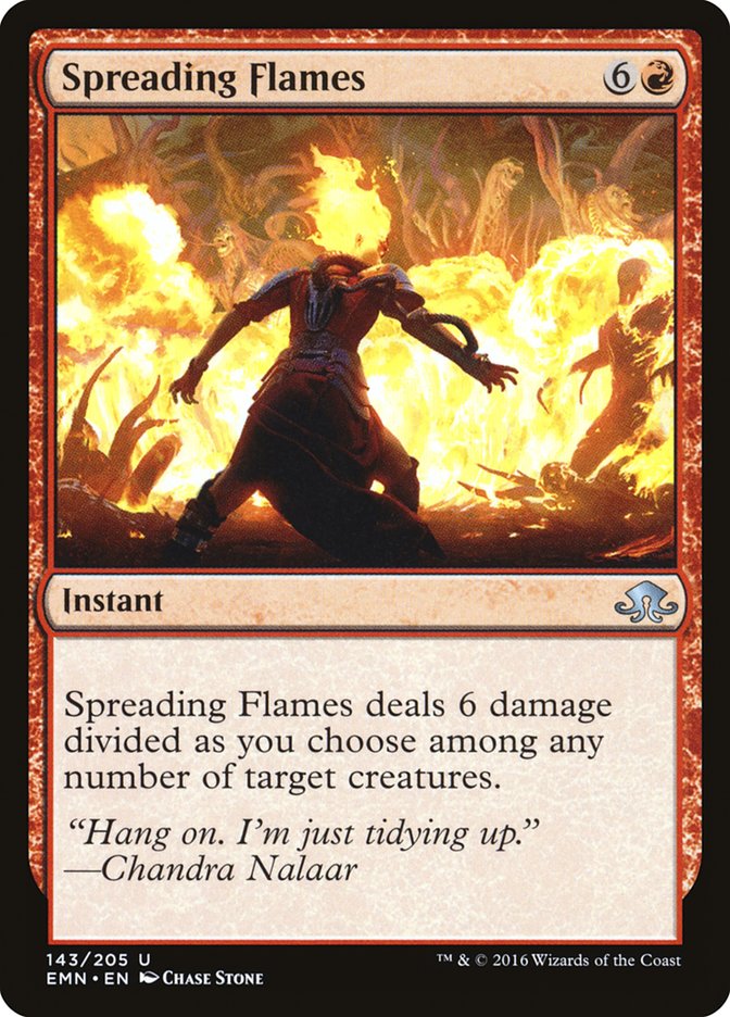 Spreading Flames [Eldritch Moon] Magic: The Gathering