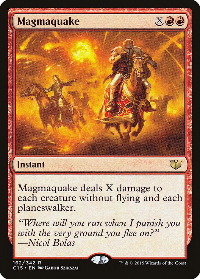 Magmaquake [Commander 2015] Magic: The Gathering