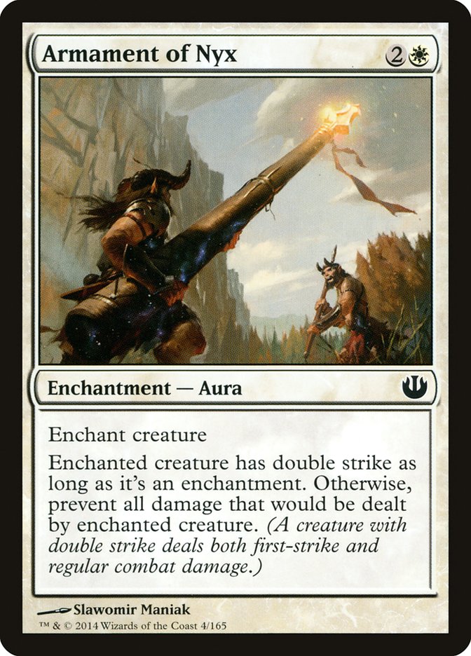 Armament of Nyx [Journey into Nyx] Magic: The Gathering