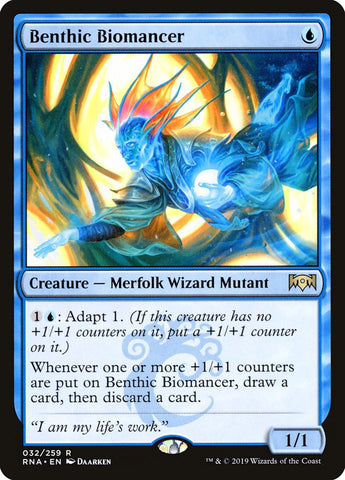 Benthic Biomancer [Ravnica Allegiance] Magic: The Gathering