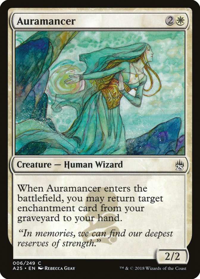 Auramancer [Masters 25] Magic: The Gathering