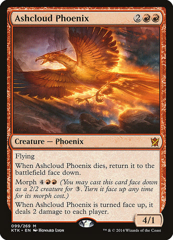 Ashcloud Phoenix [Khans of Tarkir] Magic: The Gathering