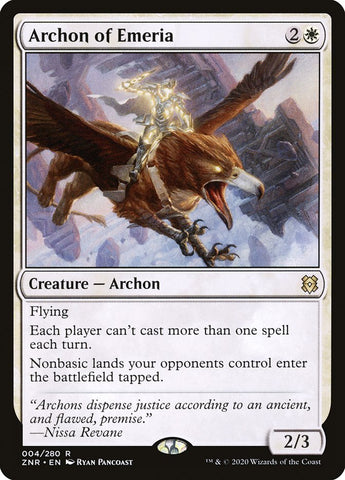 Archon of Emeria [Zendikar Rising] Magic: The Gathering