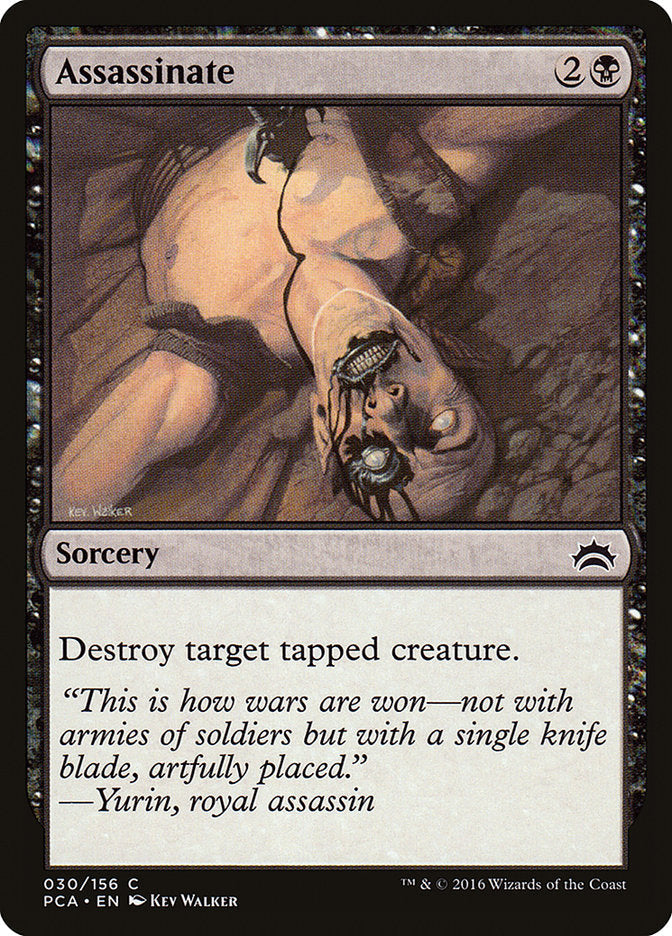 Assassinate [Planechase Anthology] Magic: The Gathering