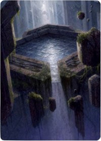 Morphic Pool Art Card [Zendikar Rising Art Series] Magic: The Gathering