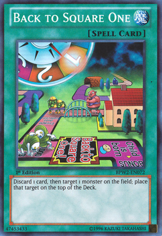 Back to Square One [BPW2-EN072] Super Rare Yu-Gi-Oh!