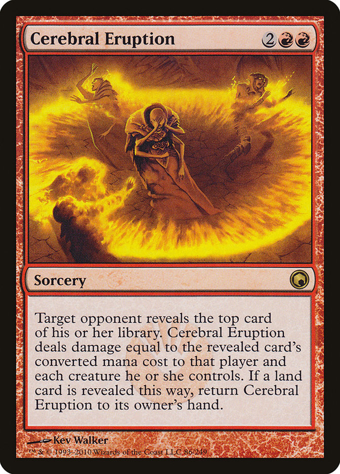 Cerebral Eruption [Scars of Mirrodin] Magic: The Gathering
