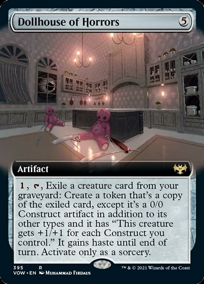 Dollhouse of Horrors (Extended Art) [Innistrad: Crimson Vow] Magic: The Gathering