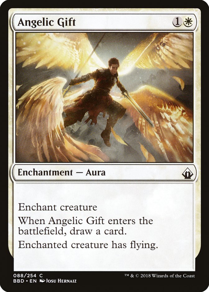 Angelic Gift [Battlebond] Magic: The Gathering