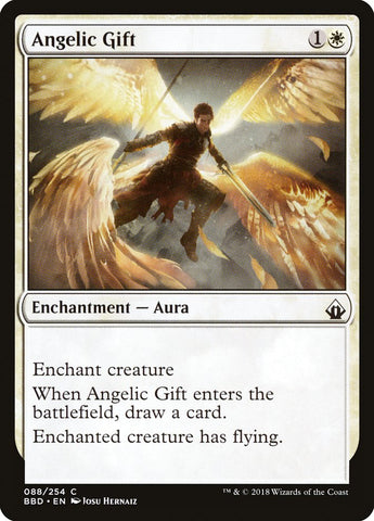 Angelic Gift [Battlebond] Magic: The Gathering